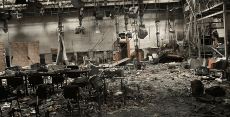 Вночі 45 дронів атакували Дніпро: постраждала телевежа та редакції “Суспільного” (фото)