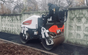 В Обухові розпочали облаштування безбар’єрного тротуару (адреса)