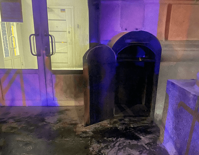 21-річний киянин підпалив поштове відділення на Лукʼянівці виконуючи «завдання» псевдоправоохоронців