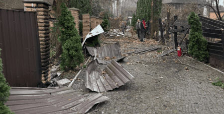 У Бучанській громаді впали уламки російських БпЛА, обійшлось без постраждалих