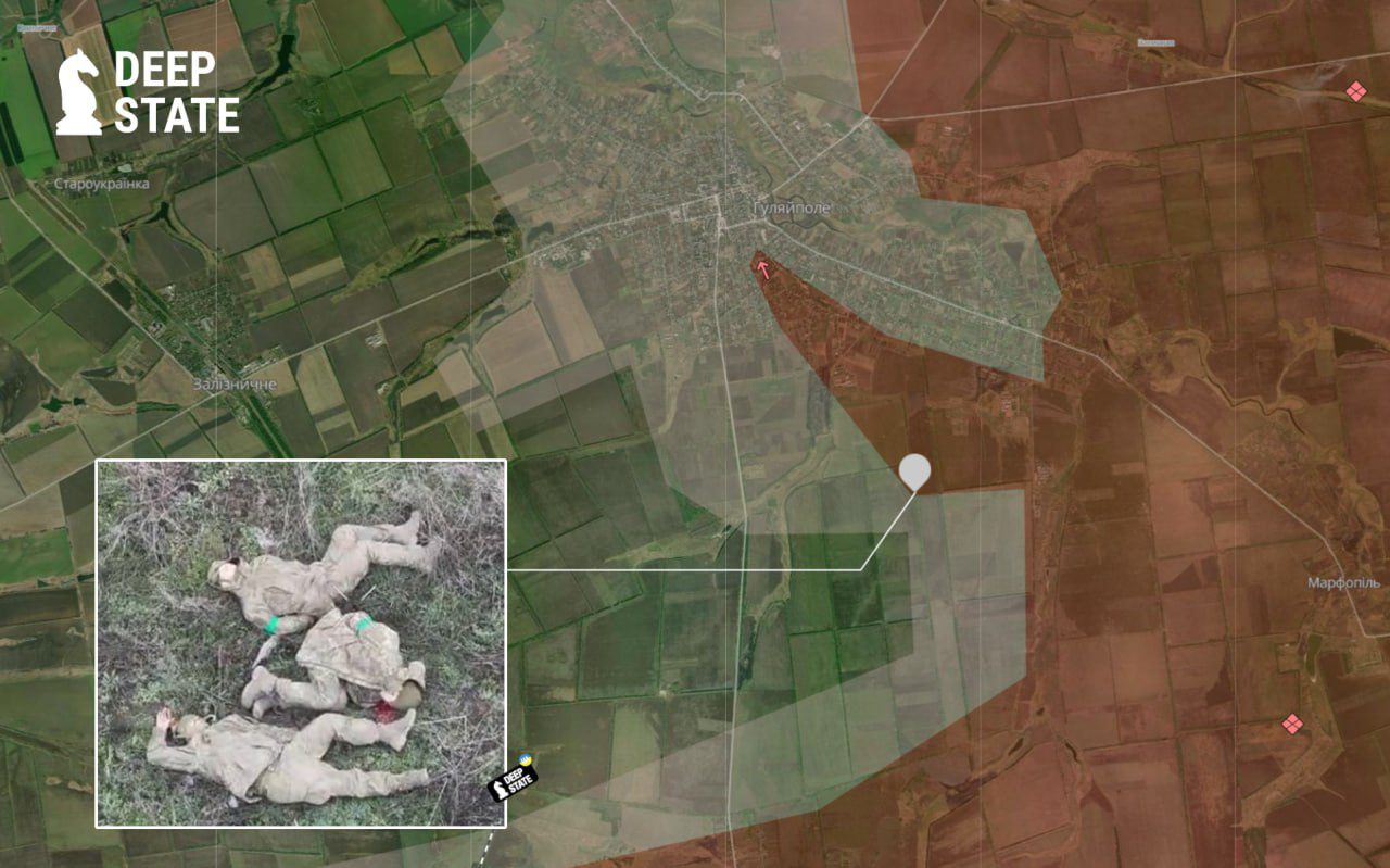 Окупанти розстріляли трьох українських військових біля Гуляйполя та двох - у Покровському районі