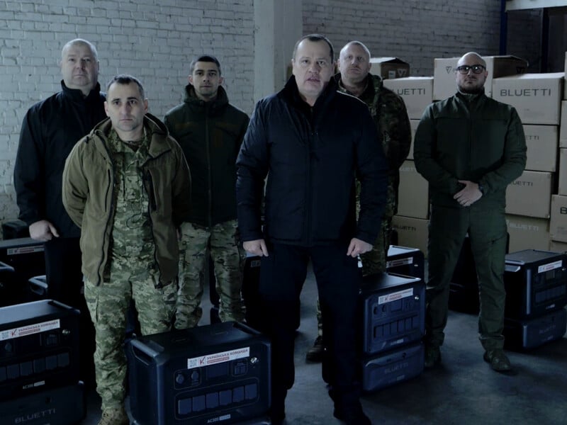 "Українська команда" передала партію потужних зарядних станцій 28-й бригаді, – Палатний