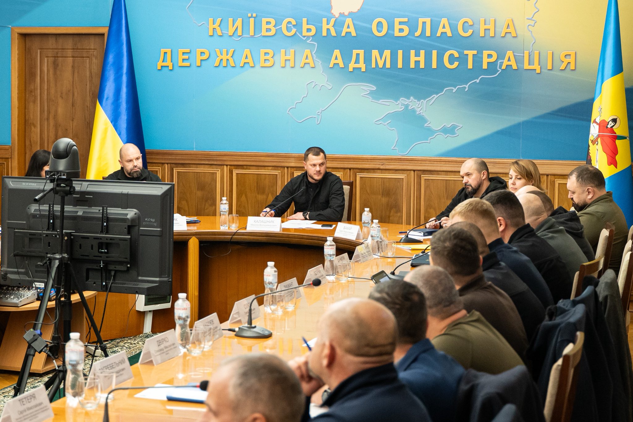 Микола Калашник провів чергове засідання оперативного штабу Ради оборони Київщини: ключові акценти