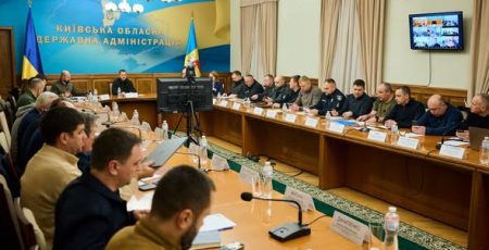 Микола Калашник провів чергове засідання оперативного штабу Ради оборони Київщини: безпека людей та питання енергетики — у пріоритеті