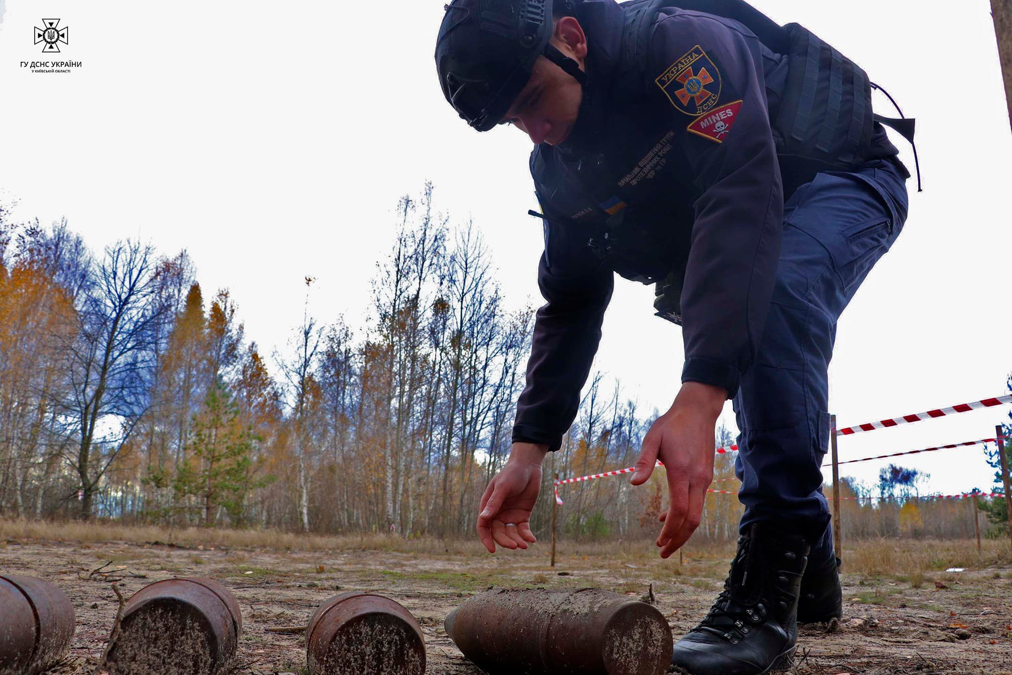 На Вишгородщині сьогодні, 19 грудня, проводять вибухові роботи