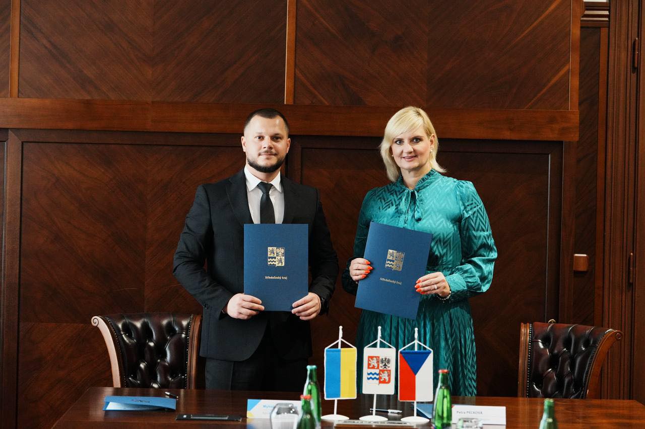 Центральночеський край Чехії виділив 220 тисяч євро для підтримки “пунктів незламності” Київщини