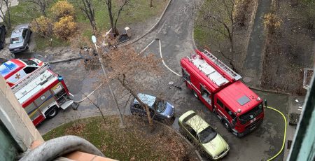 На Оболоні при пожежі у багатоповерхівці загинув чоловік