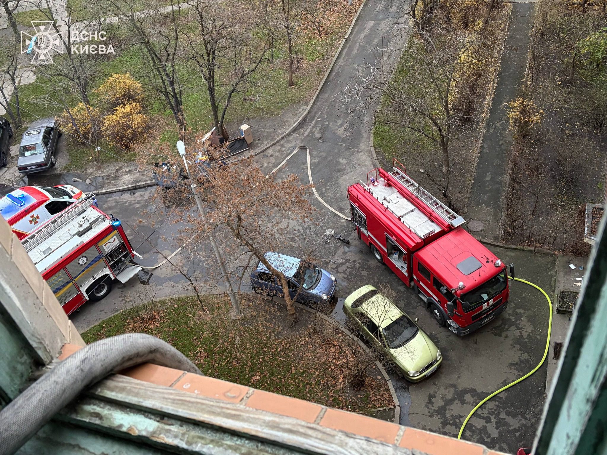 На Оболоні при пожежі у багатоповерхівці загинув чоловік