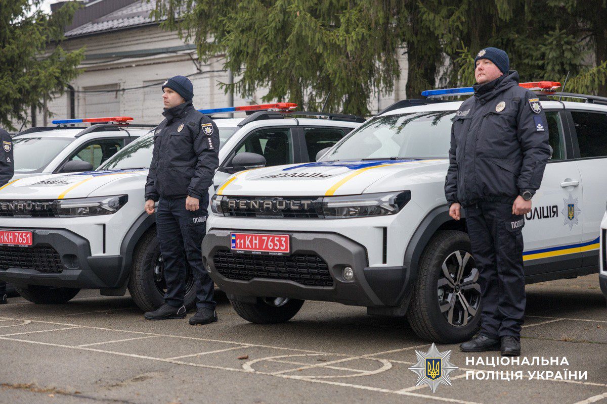 Нацполіція купить130 кросоверів на 161,4 млн гривень