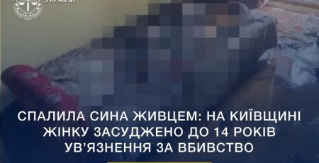 На Київщині жінку засуджено до 14 років ув’язнення за вбивство сина