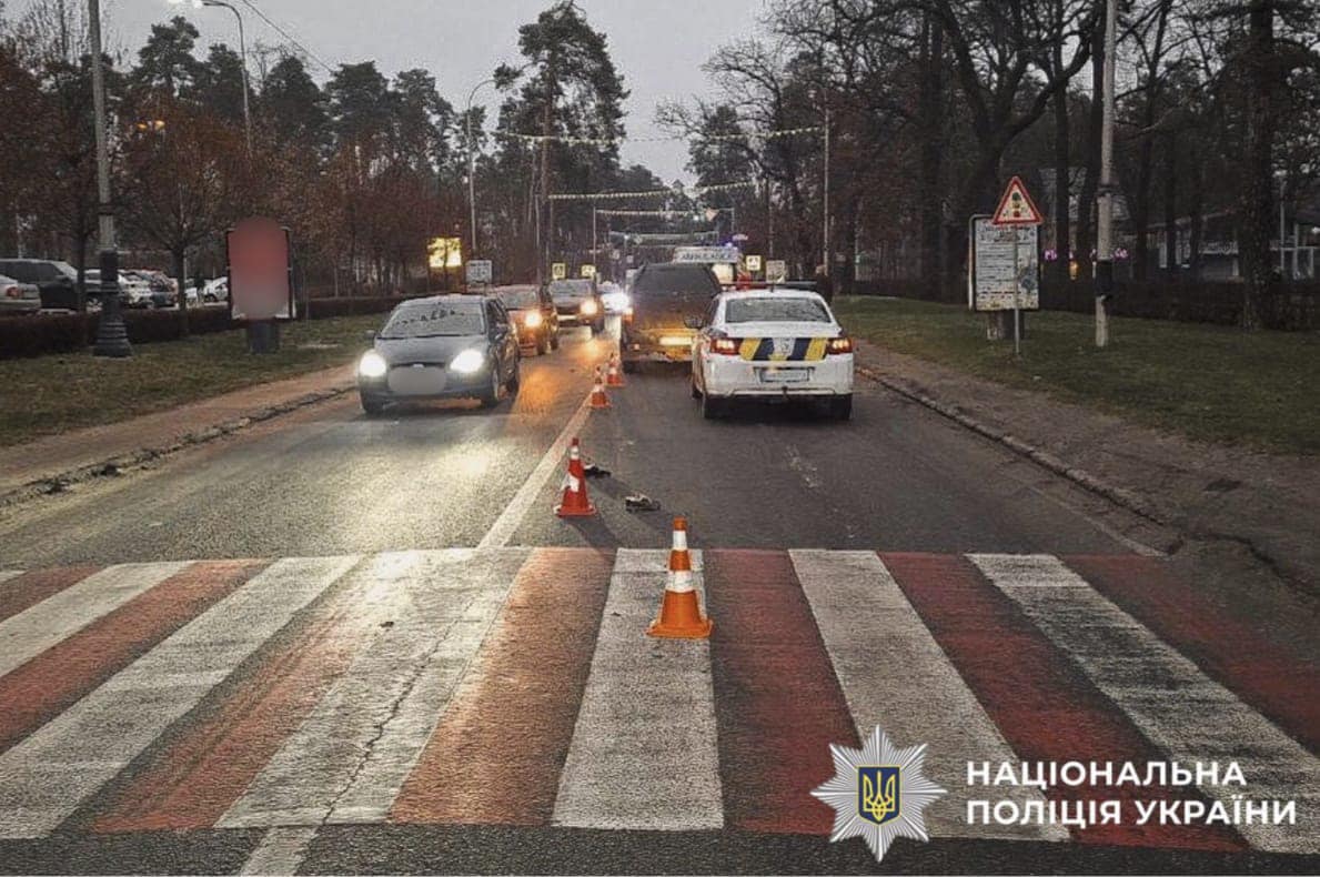 У Бучі на переході авто збило 13-річного пішохода: дитину госпіталізували