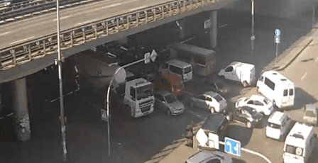 Вихідними на деякий час перекриють рух на розі проспекту Науки й Столичного шосе (схема)