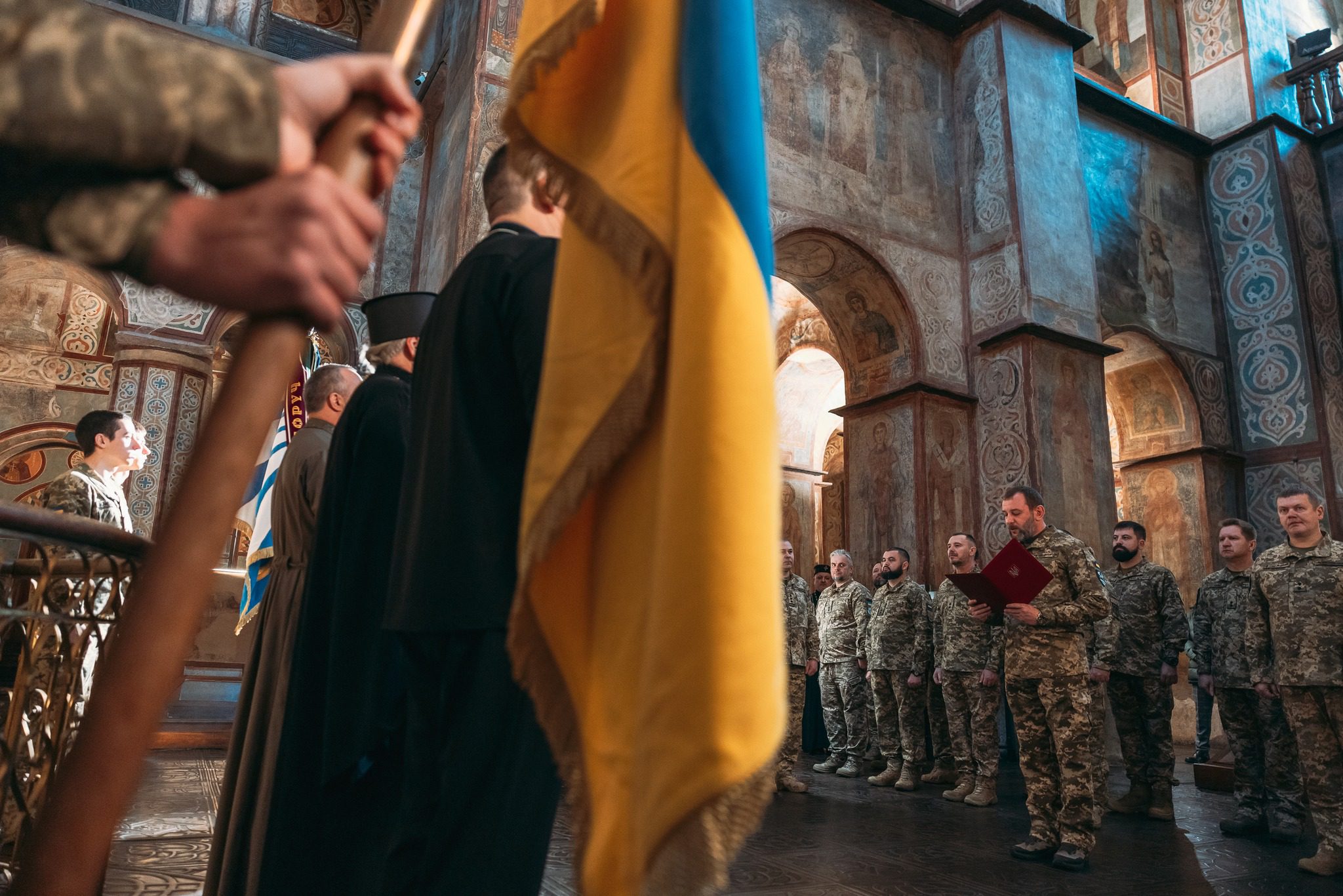 У Софії Київській провели 12-й випуск військових капеланів (фото)