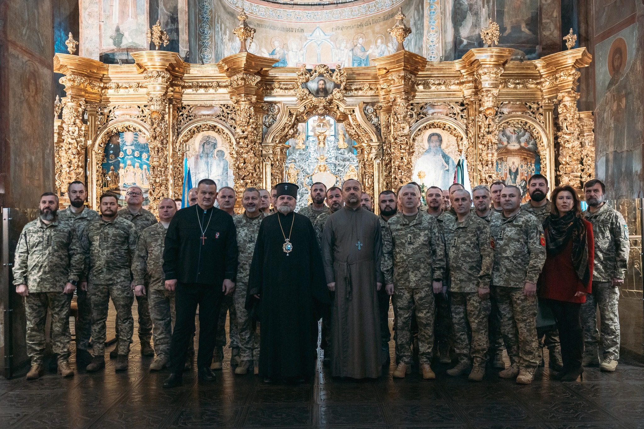 У Софії Київській провели 12-й випуск військових капеланів (фото)