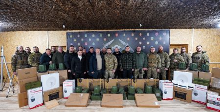 Білогородка передала на передову понад тисячу дронів та спецтехніку