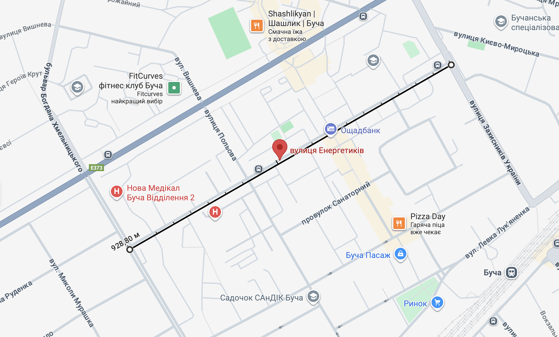 Безбар'єрна та озеленена: у Бучі обговорюють доцільність ремонту вулиці Енергетиків за 169 млн гривень