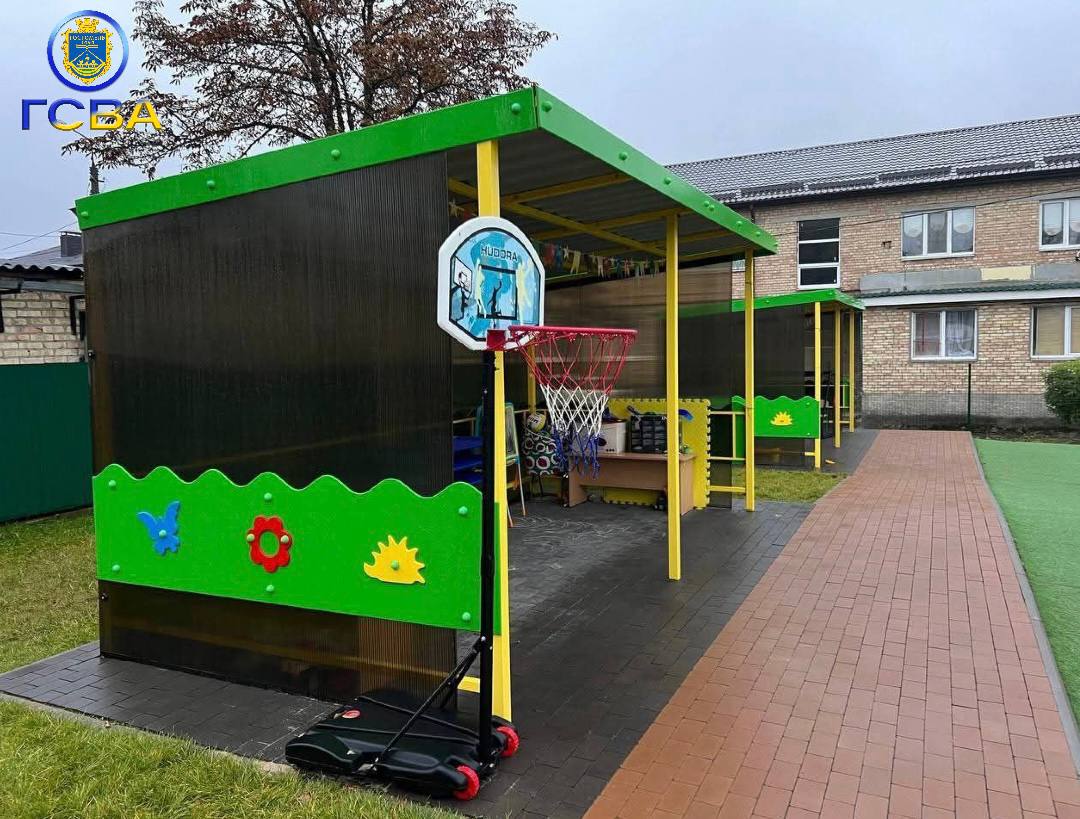 Благодійники обладнали дитсадок в Гостомелі