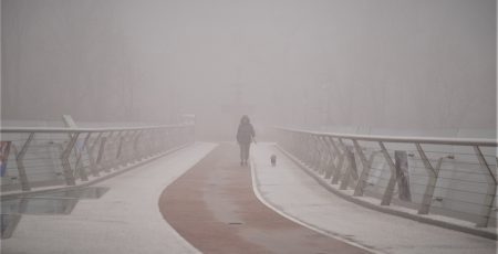 Туман і ожеледиця: зранку у понеділок у столиці небезпечна погода