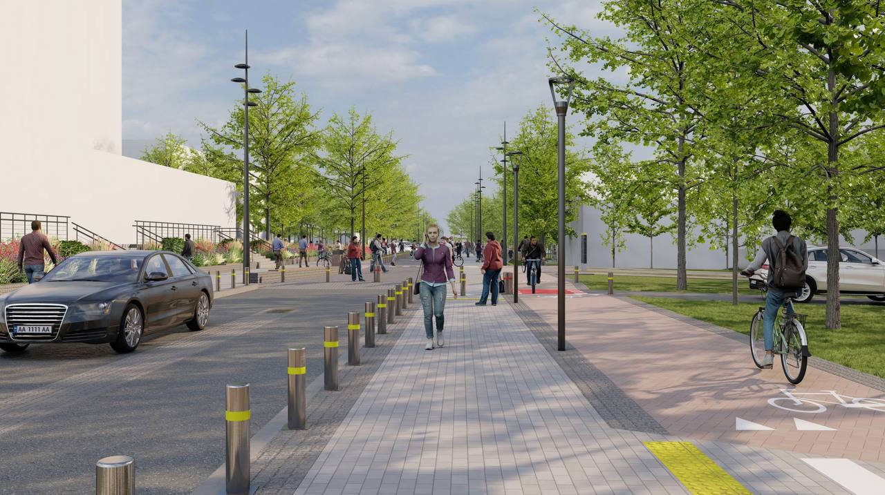 Безбар'єрна та озеленена: у Бучі обговорюють доцільність ремонту вулиці Енергетиків за 169 млн гривень