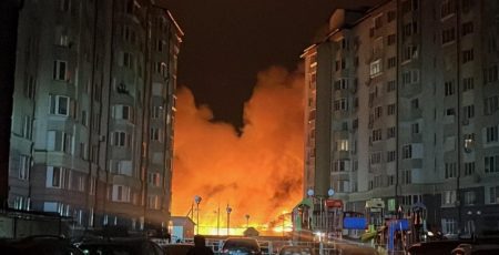 На Київщині внаслідок атаки рф поранено троє людей, пошкоджено залізничну станцію у Фастові