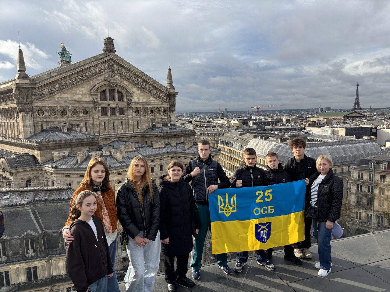 Діти українських Захисників з Броварської громади відвідали Францію