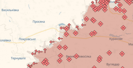У листопаді ворог окупував 505 кв. км української території, що вдвічі більше, ніж у вересні, - Deepstate (іконографіка)