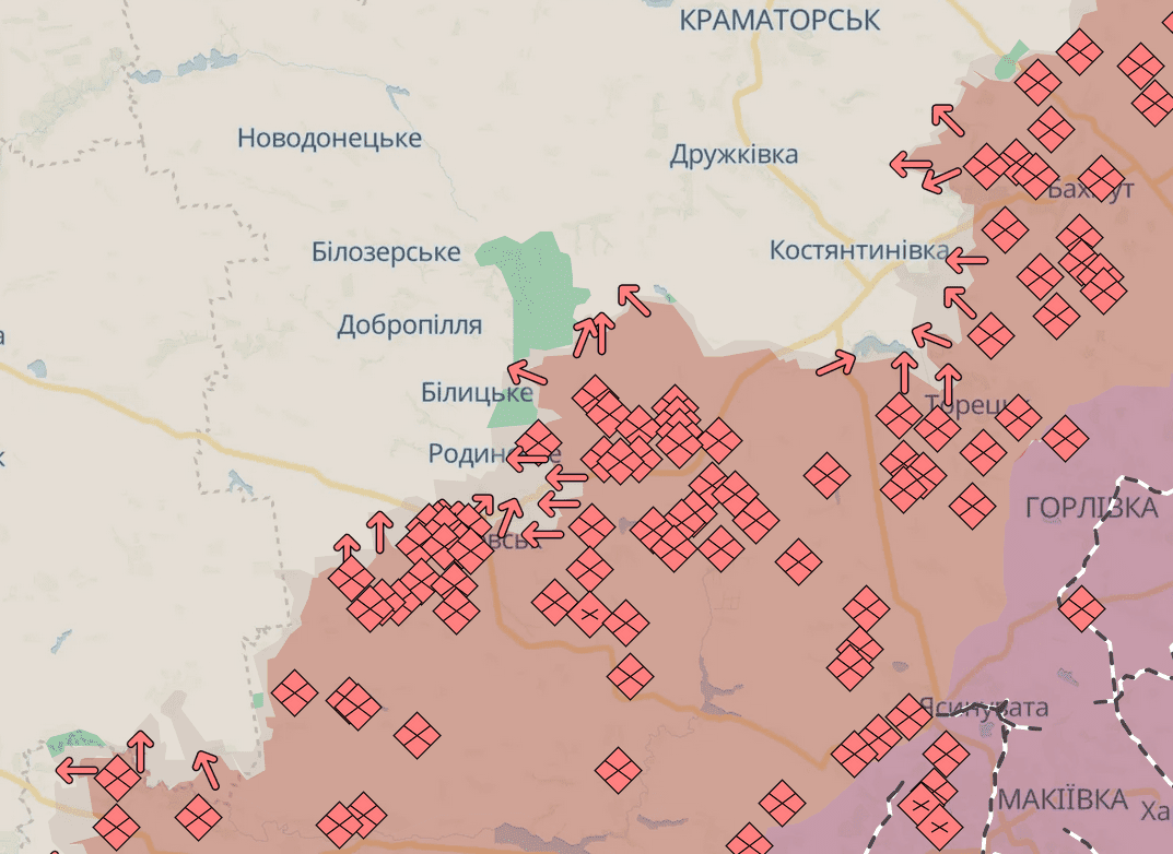 Протягом минулої доби зафіксовано 223 боєзіткнення, - Генштаб ЗСУ