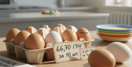 Яйця для дітей Святошина весь 2026 рік купуватимуть по 66,7 гривень за десяток