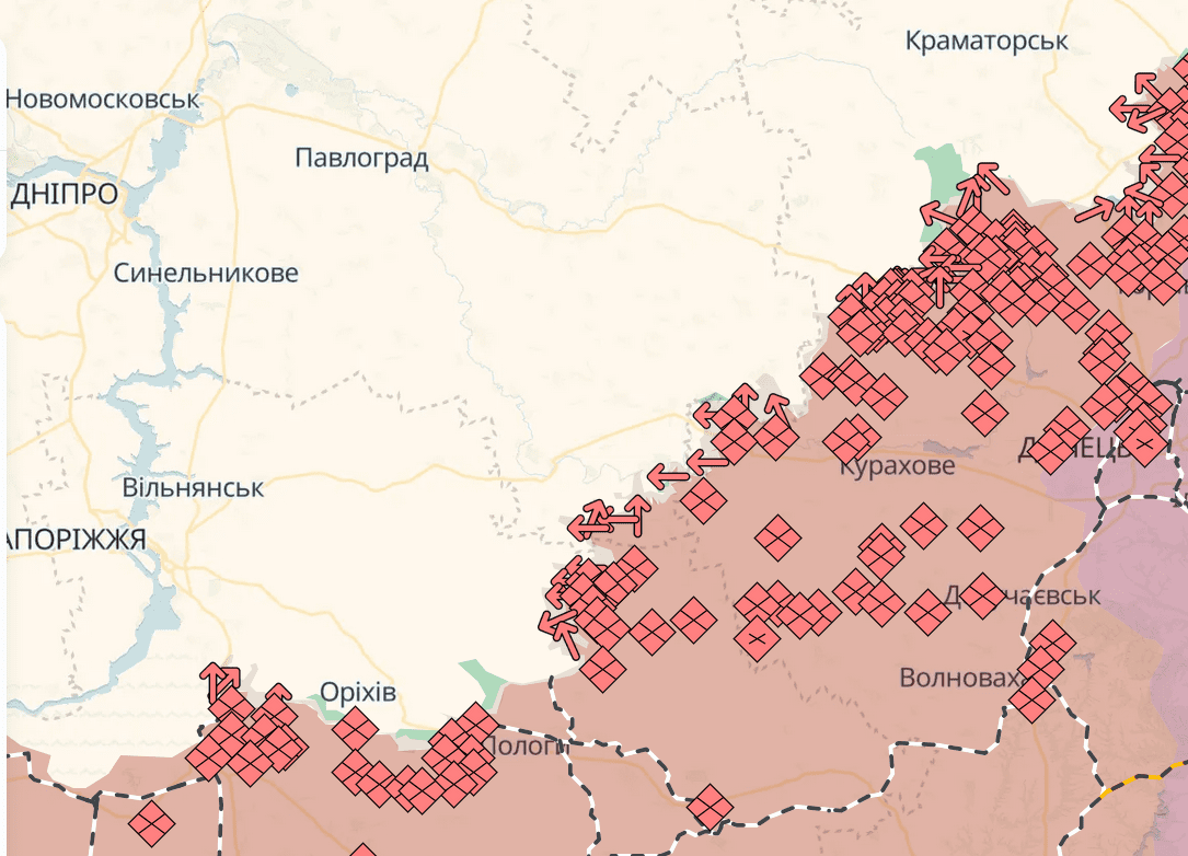 Протягом минулої доби зафіксовано 209 боєзіткнень, - Генштаб ЗСУ