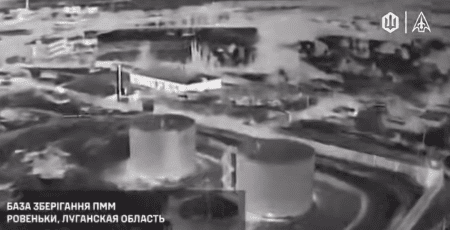СБС нанесли удари по 12 військових та інфраструктурних об’єктів на ТОТ Донецької, Луганської, Запорізької обл та АР Крим (відео)