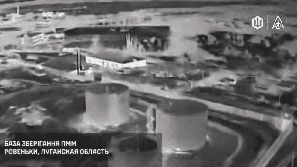 СБС нанесли удари по 12 військових та інфраструктурних об’єктів на ТОТ Донецької, Луганської, Запорізької обл та АР Крим (відео)