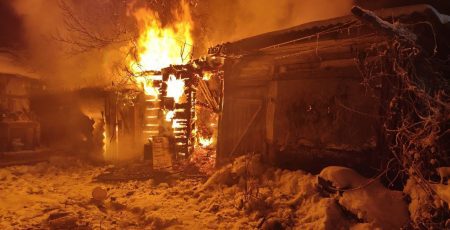 У Гатненській громаді — приліт по господарській будівлі, — сільський голова Паламарчук