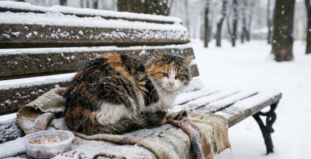 Зоозахисники нагадали киянам, як допомогти безпритульним тваринам пережити холоди
