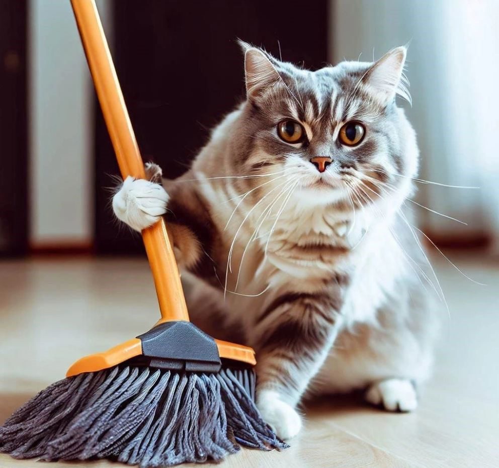 Прибирання квартири з домашніми тваринами: шерсть, запахи, безпека