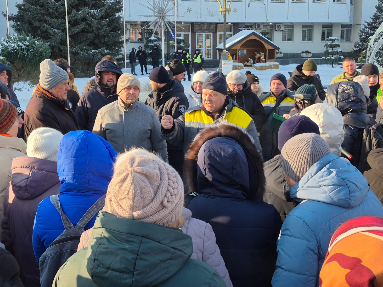 Мешканці Борисполя виходять на мітинги через перебої зі світлом