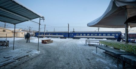 У Бучі запрацювали "Вагони незламності" від Укрзалізниці