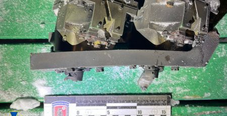 СБУ продемонструвала уламки «Орєшніка», яким рф атакувала Львівщину (фото)