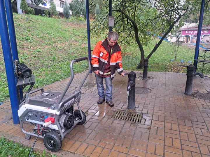 У столиці 154 бюветних комплексів з можливість підключення до генератора, - КМДА