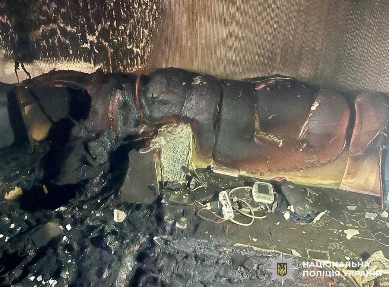 На Київщині під час пожежі у квартирі загинув 58-річний чоловік