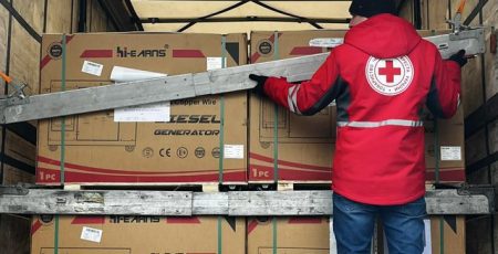 В Україну прибуло 76 аварійних генераторів від ЄС