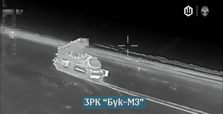 Безпілотники СБС за годину спалили два російські ЗРК- БУК і ТОР