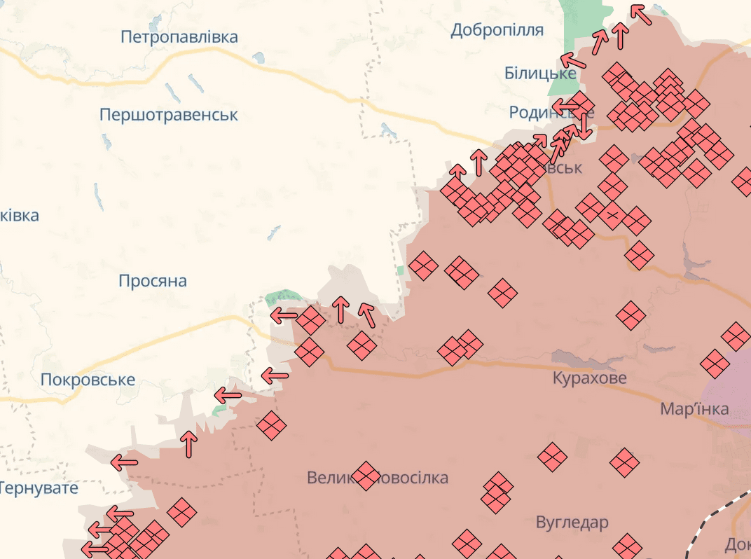 Протягом минулої доби зафіксовано 161 боєзіткнення, - Генштаб ЗСУ