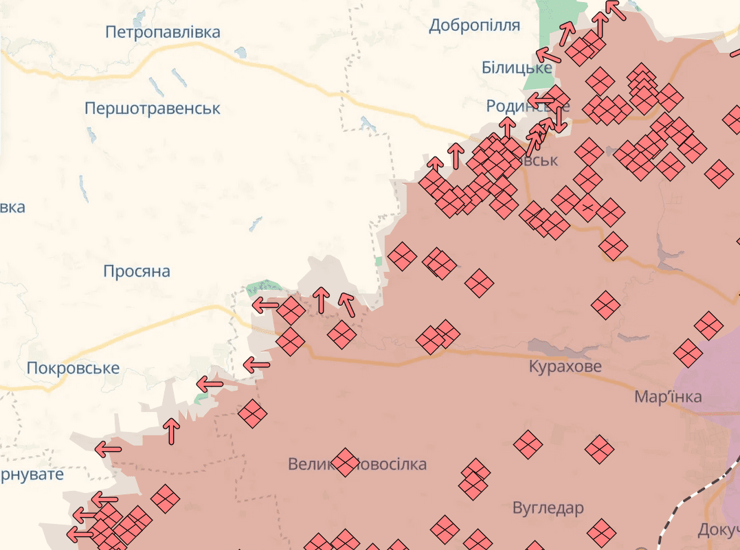 Протягом минулої доби зафіксовано 132 боєзіткнення, - Генштаб ЗСУ