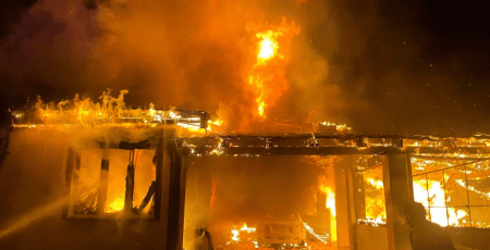 У пожежі на Бучанщині загинула жінка, її чоловік та троє дітей отримали травми