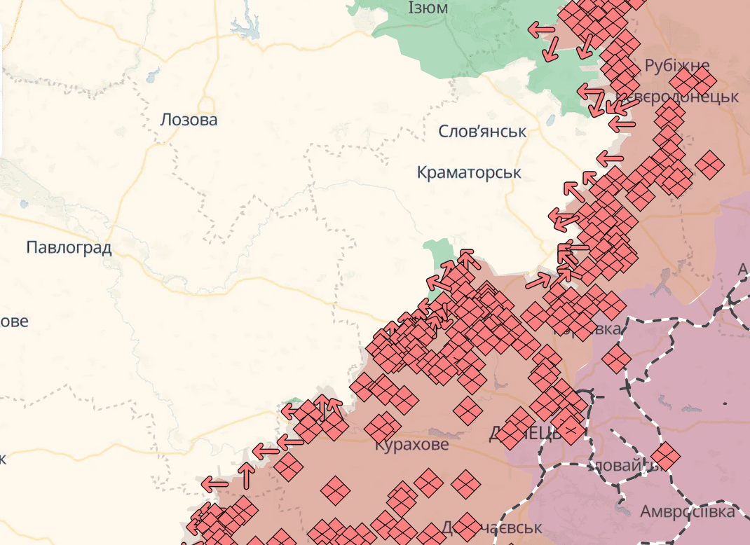 Протягом минулої доби зафіксовано 222 боєзіткнення, - Генштаб ЗСУ
