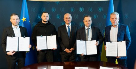 Підписано чотиристоронній Меморандум про співпрацю щодо реалізації пілотного проєкту зі створення модульного містечка для ВПО у Миронівській громаді