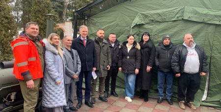 Надзвичайний та Повноважний Посол Латвійської Республіки в Україні відвідав на Київщині Центр комплексної реабілітації та надання соціальних послуг