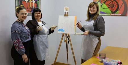 Київщина створює свою символічну картину у межах інформаційної кампанії з популяризації та адвокації виконання Резолюції РБ ООН 1325