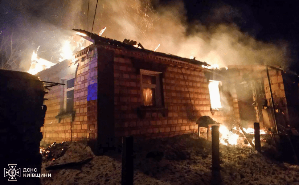 На Київщині за добу унаслідок пожеж загинуло четверо людей