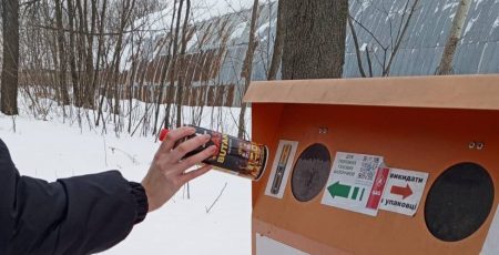 У Києві триває збір використаних газових балонів для потреб військових